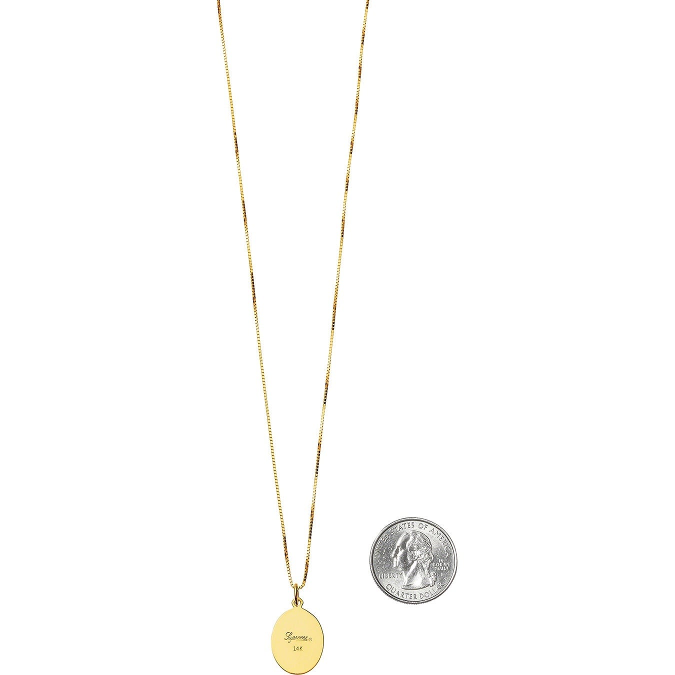 Libertad Gold Pendant view 3